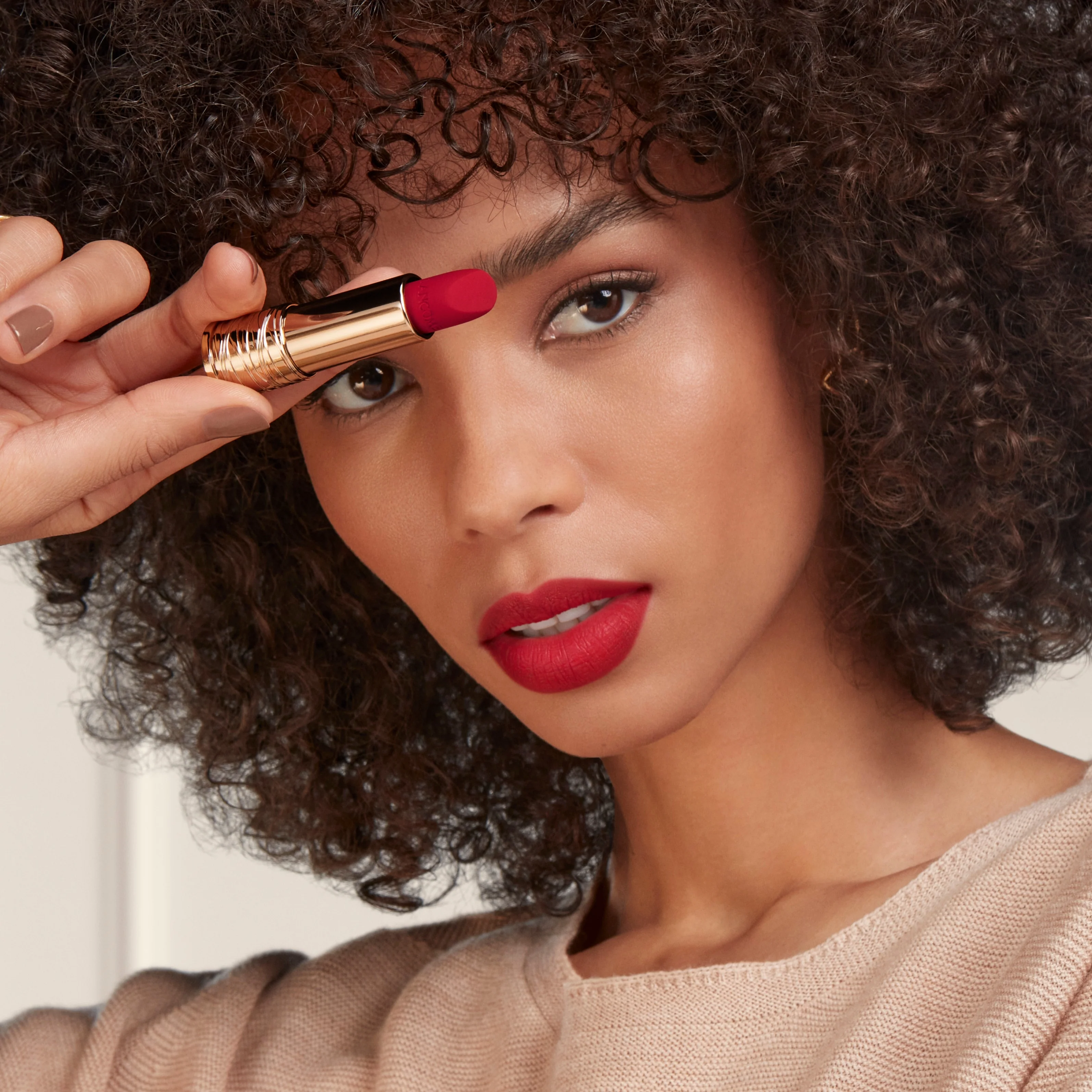 L'Absolu Rouge Intimatte Lips - Barra de labios mate, Barra de labios