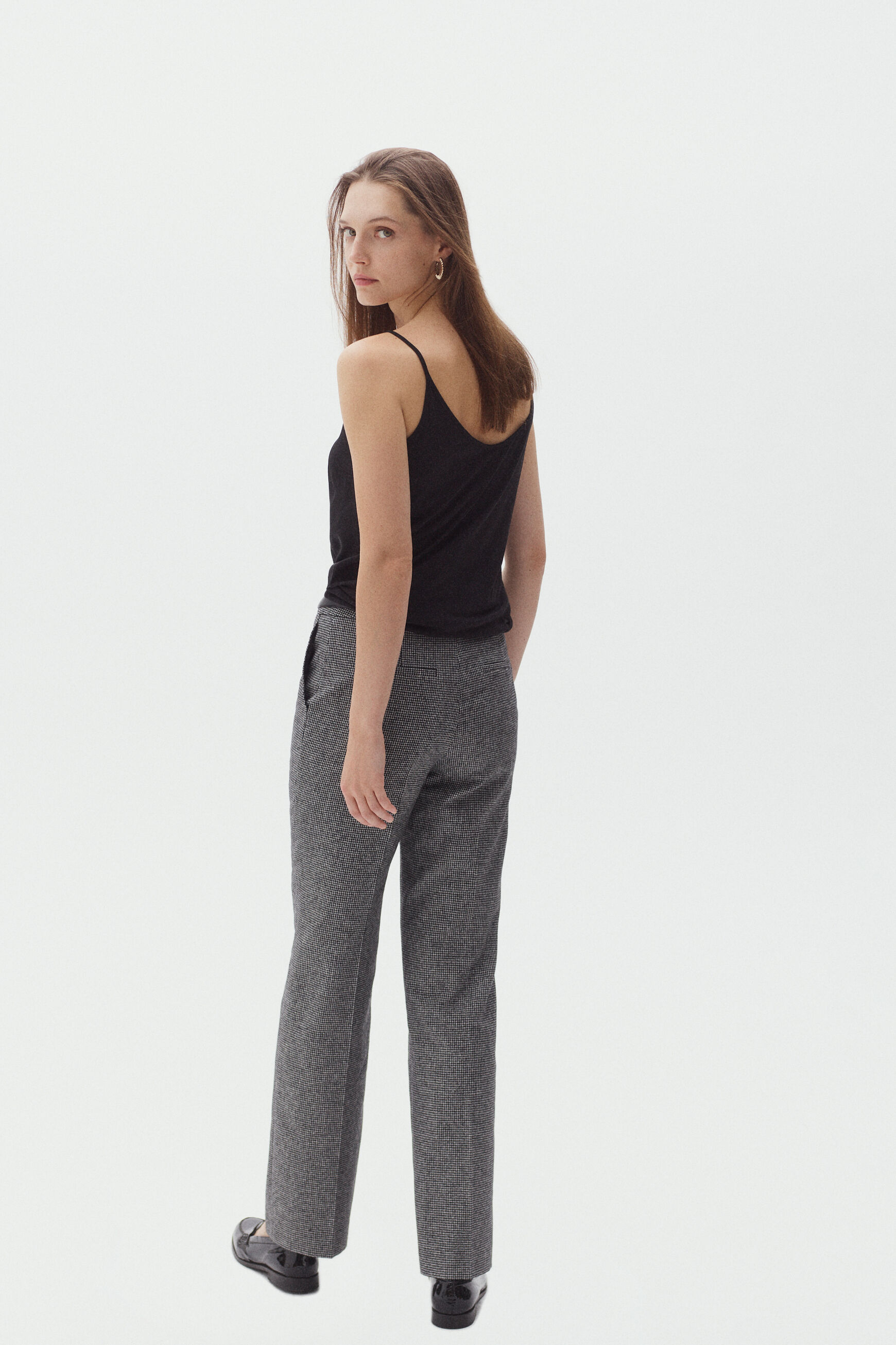 pantalon florin gris fonce femme