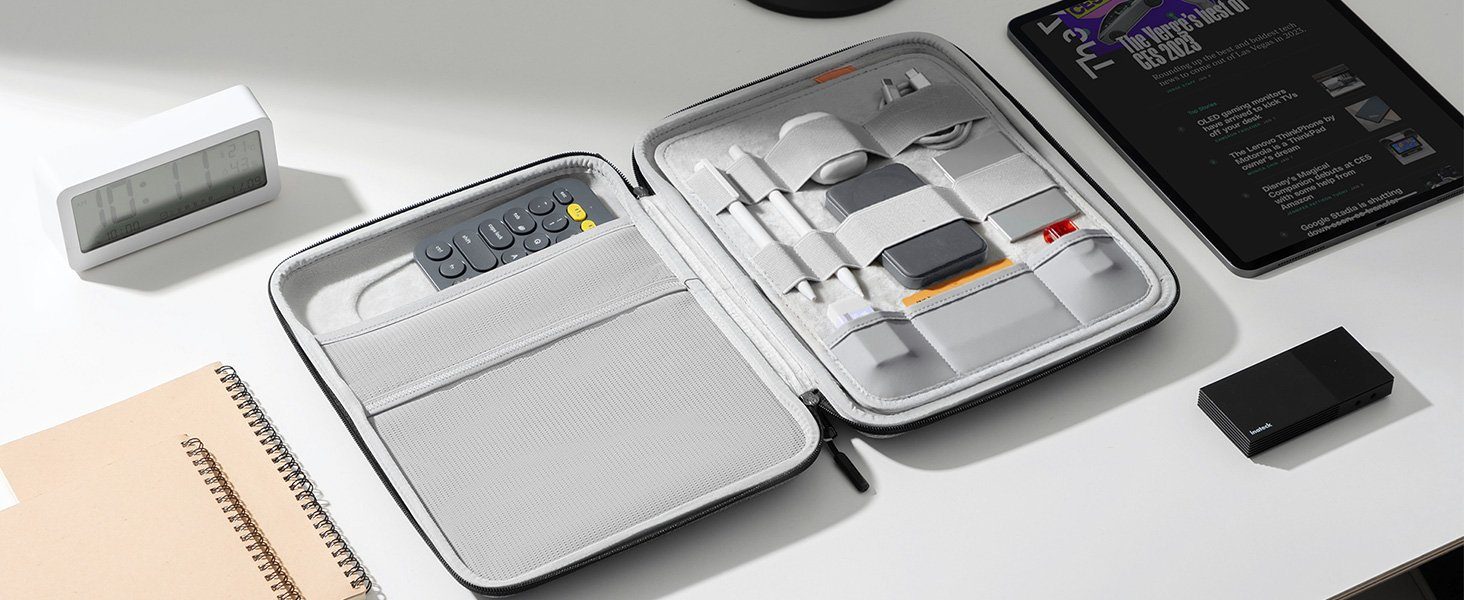 Inateck Tablet-Hülle Hartschalen Tablet Tasche Hülle für 12,9 Zoll iPad Pro