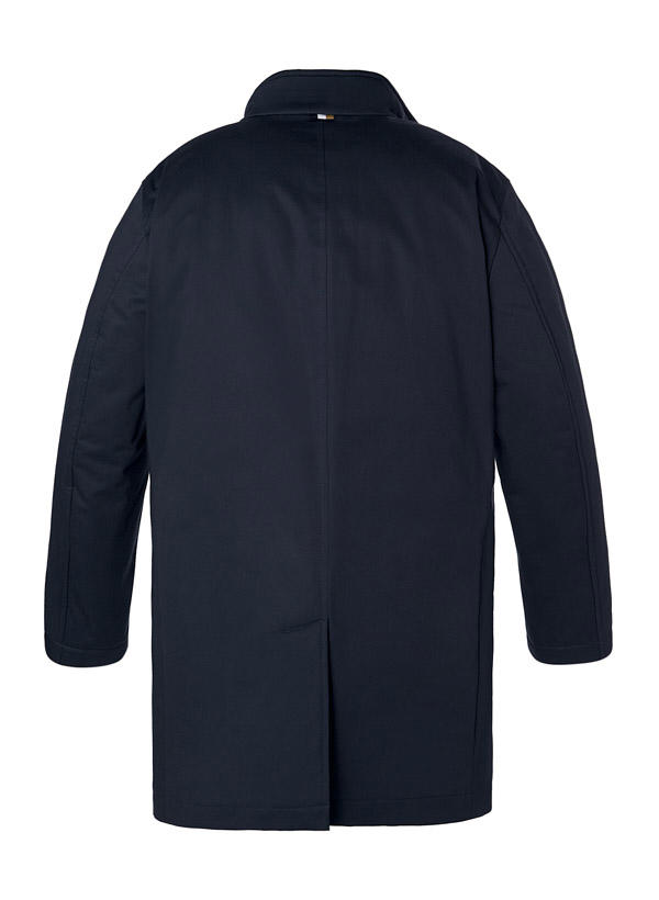 BOSS Black, Mantel Jared, Regular Fit, Baumwolle wattiert, dunkelblau