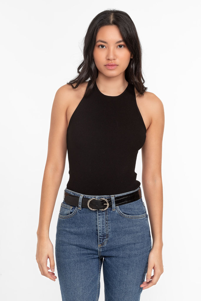 Ceinture Croco en cuir
