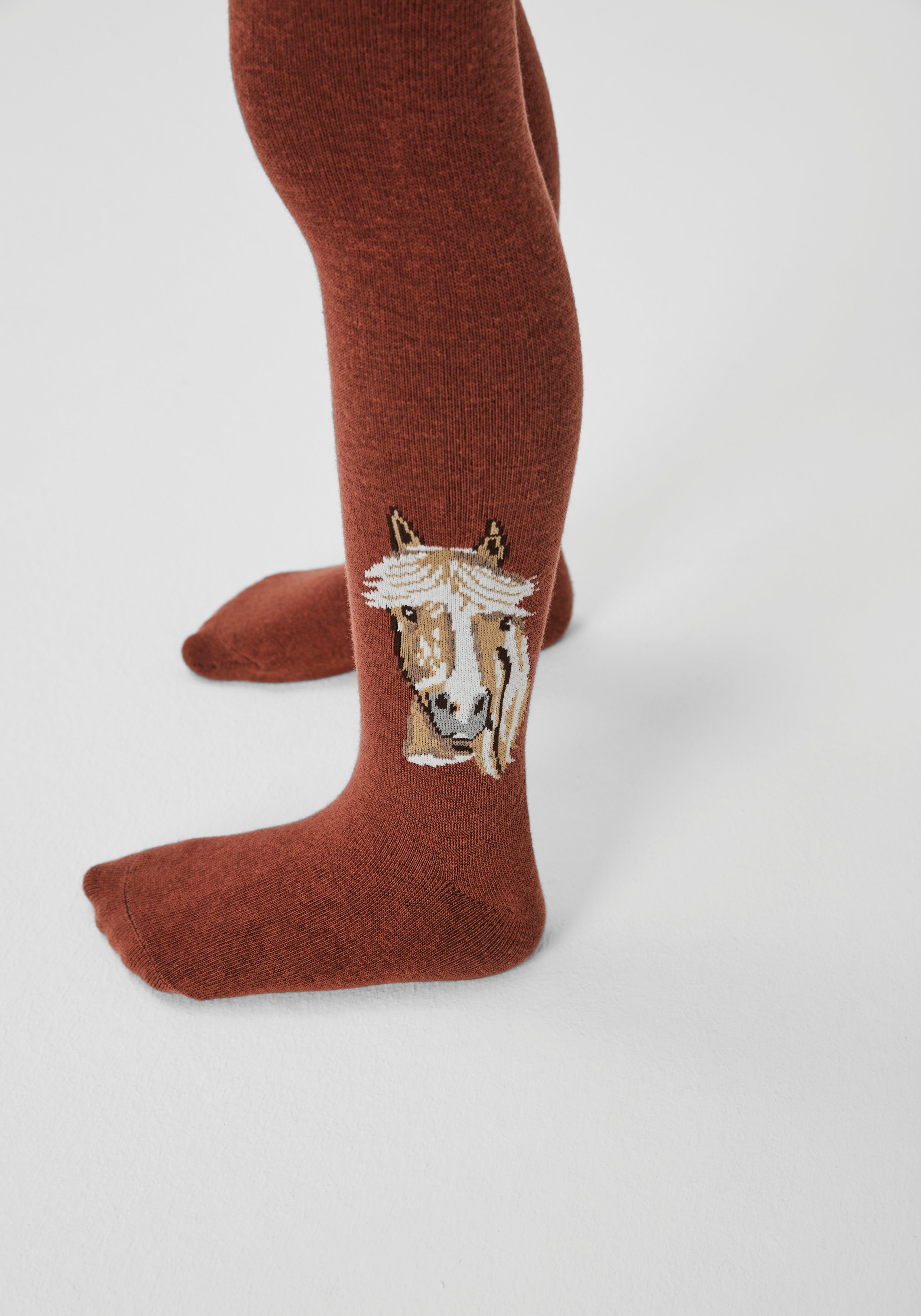 H.I.S Strickstrumpfhose (Packung 3 St) mit Pferde Motiven