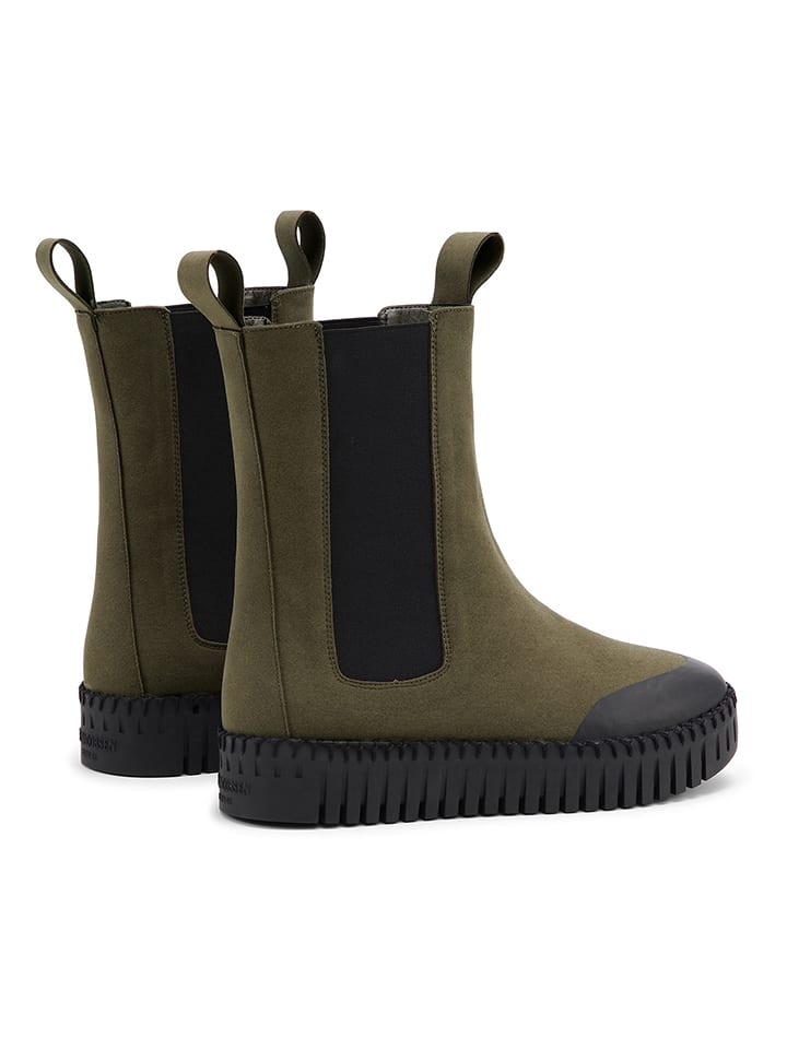 Ilse Jacobsen Chelsea-Boots in Khaki günstig kaufen