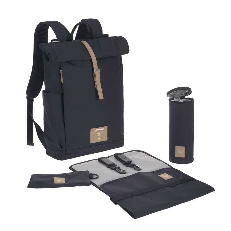 Sac à langer Rolltop bleu nuit Lässig