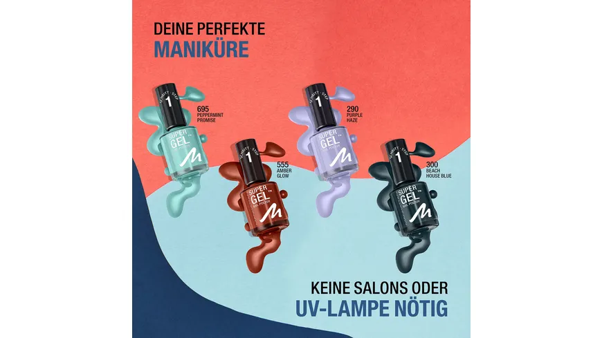 MANHATTAN Super Gel Nagellack 12 ml 290 - 290 Purple Haze