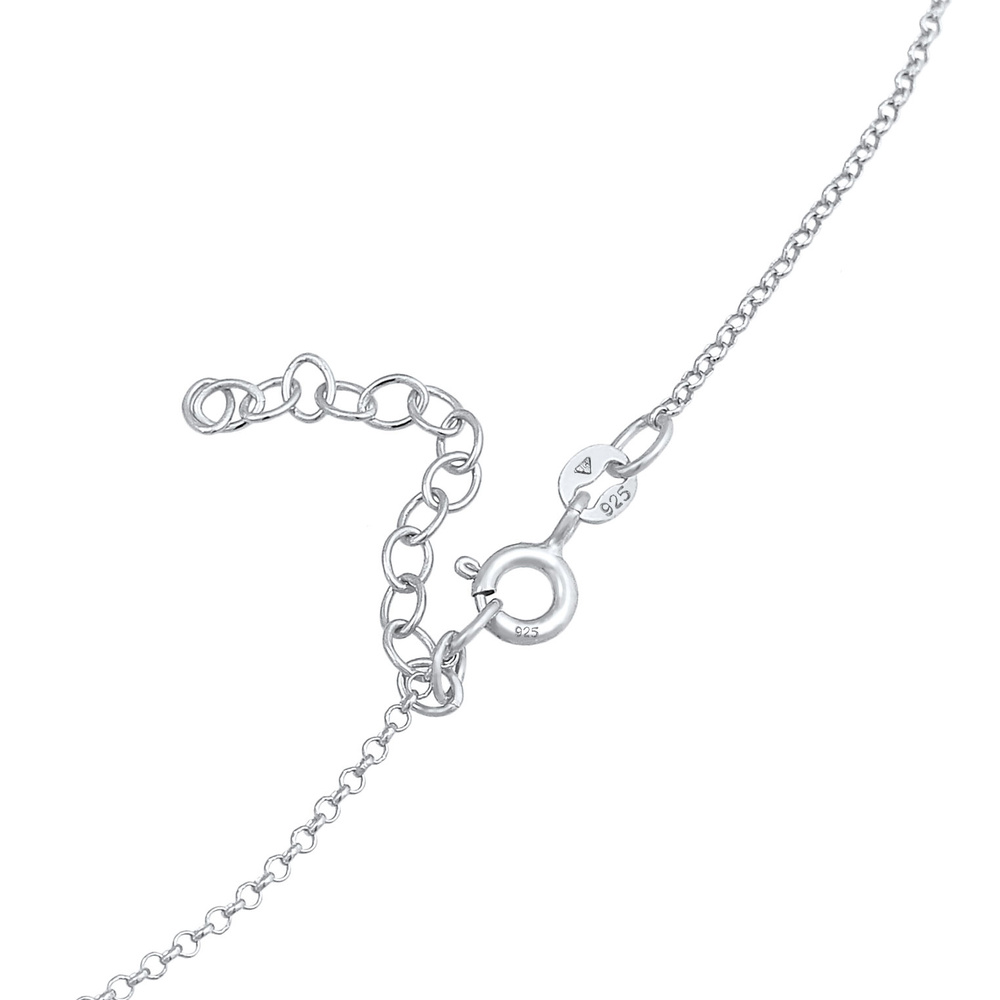 Elli Elli Collier Femme Choker Evil Eye Trend Blogger avec émail en argent sterling 92 collier