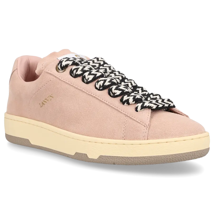 Lanvin - Sneaker low CURB LITE Veloursleder - pink