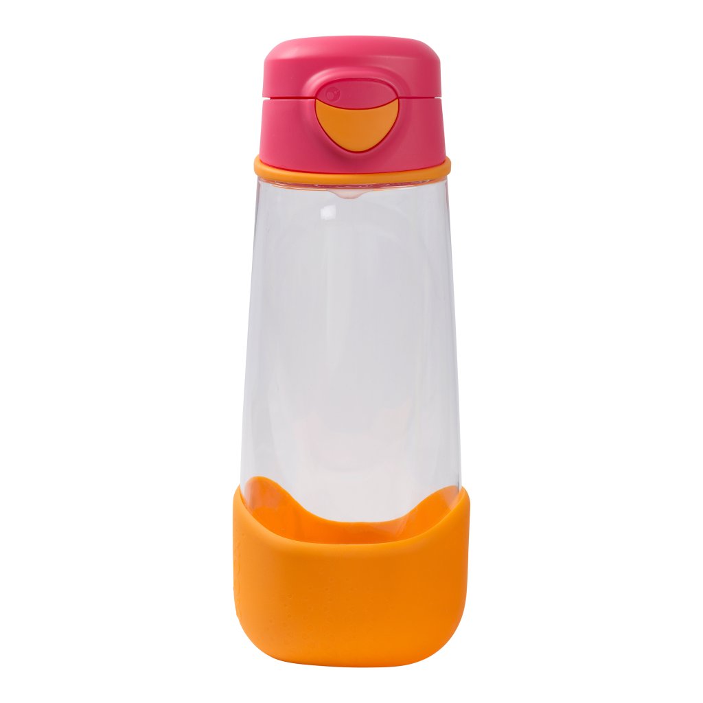 b.box Tritan Sportflasche 600 ml - rosa/orange
