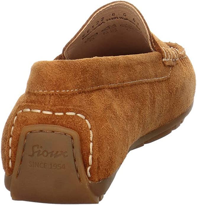 SIOUX Klassische Slipper braun