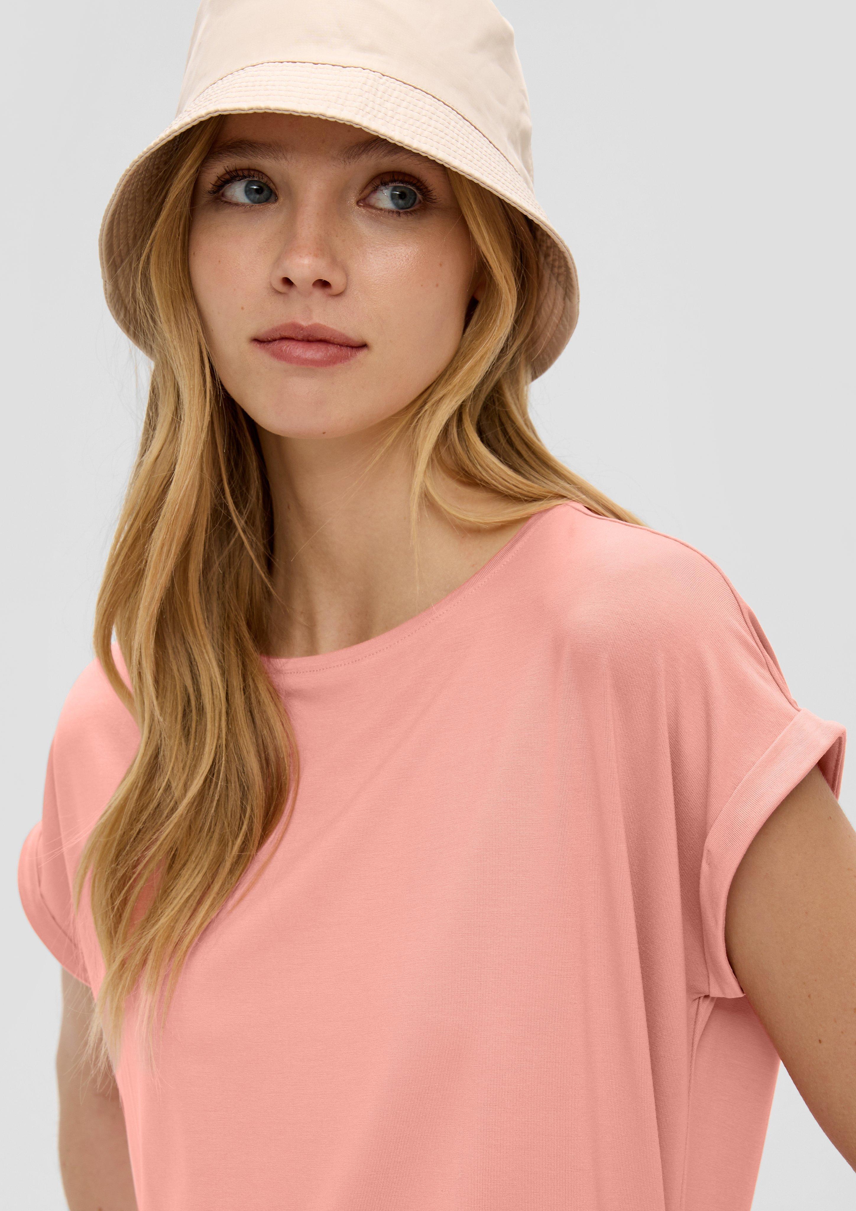 T-Shirt aus Lyocellmix  2106806-2108