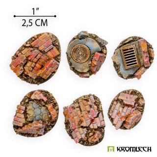 Medium Old Town Ruins Basing Kit (6)