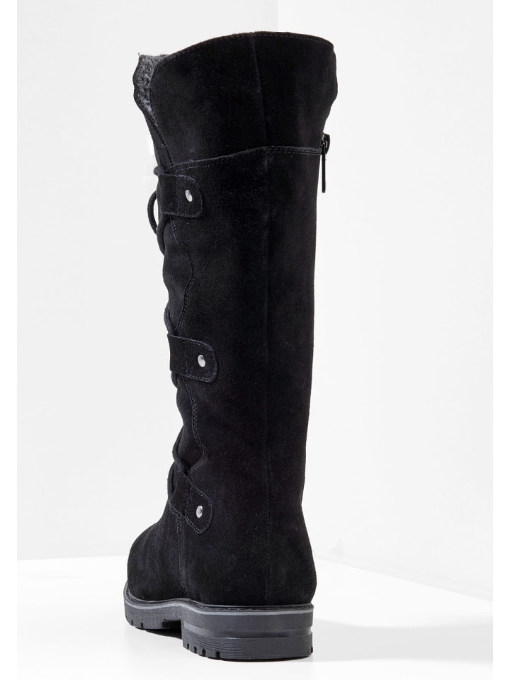 sheego Weitschaftstiefel in schwarz günstig kaufen