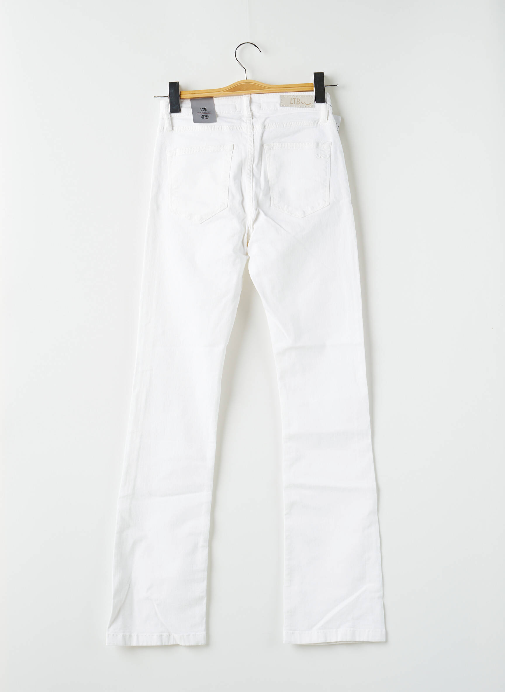 Ltb Jeans Coupe Slim Femme couleur blanc