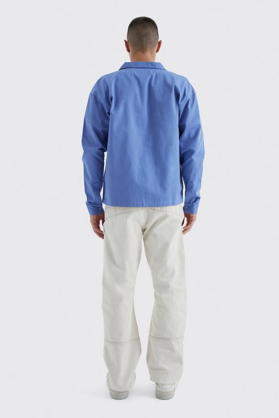 Kastiges Twill Harrington Overshirt