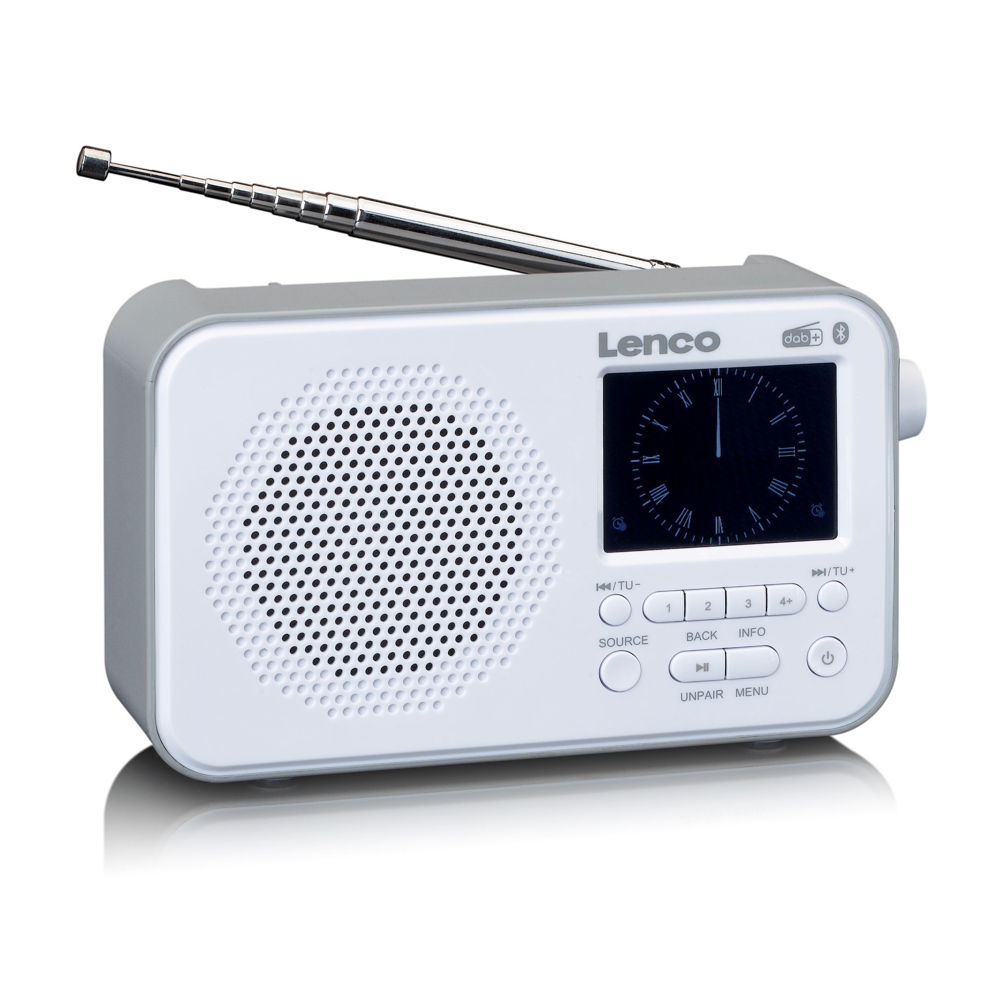 Lenco PDR-036WH DAB+/FM-Radio