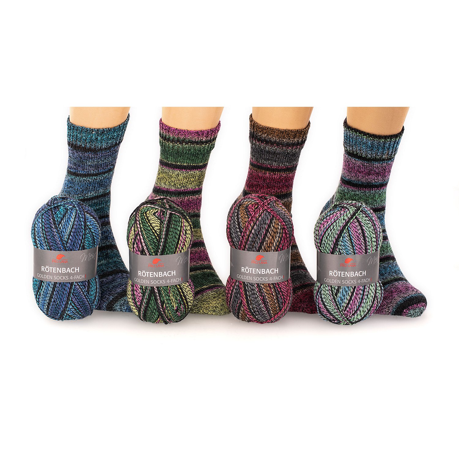 Pro Lana Sockenwolle Golden Socks Color 