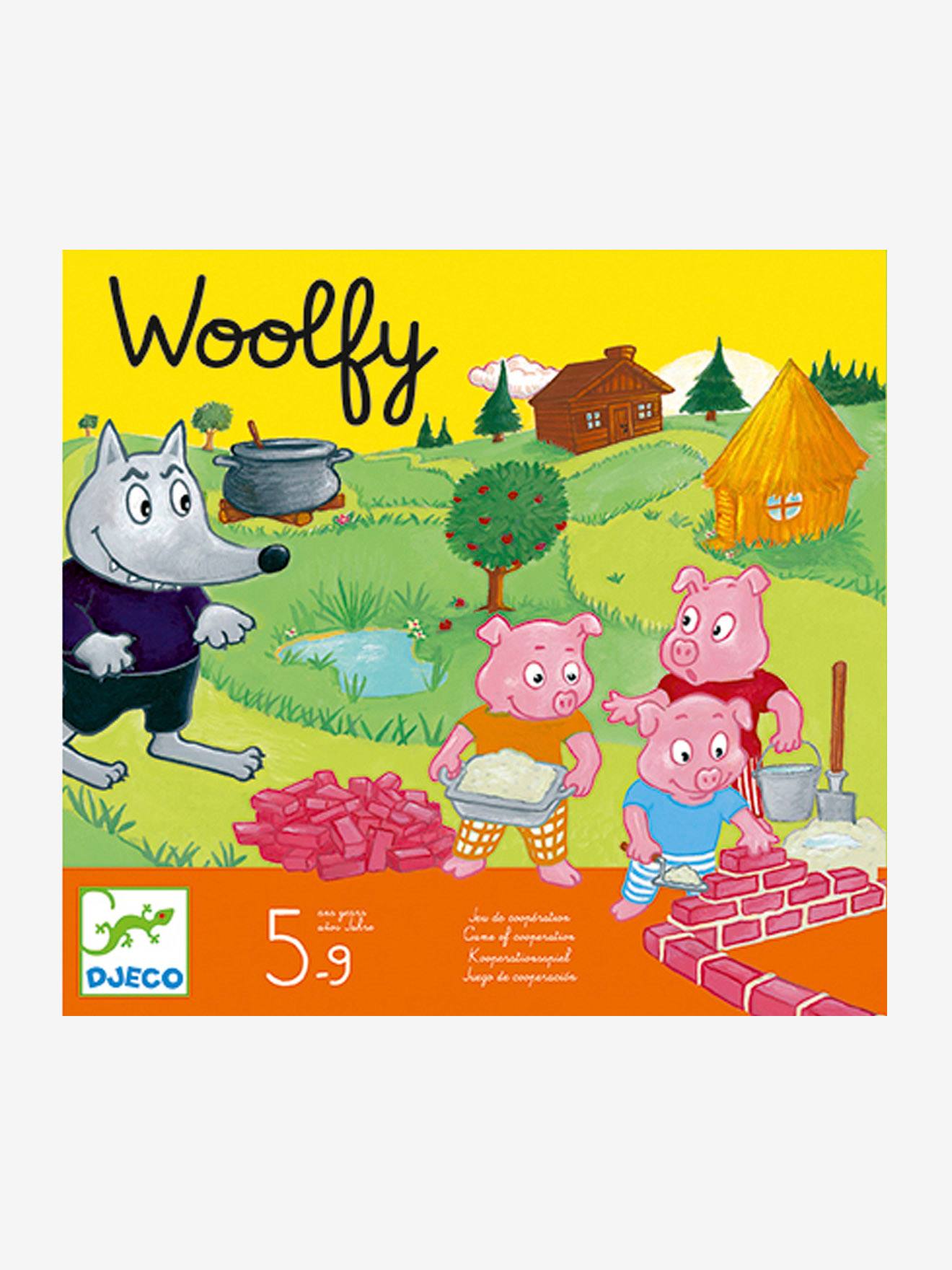 Woolfy DJECO multicolore