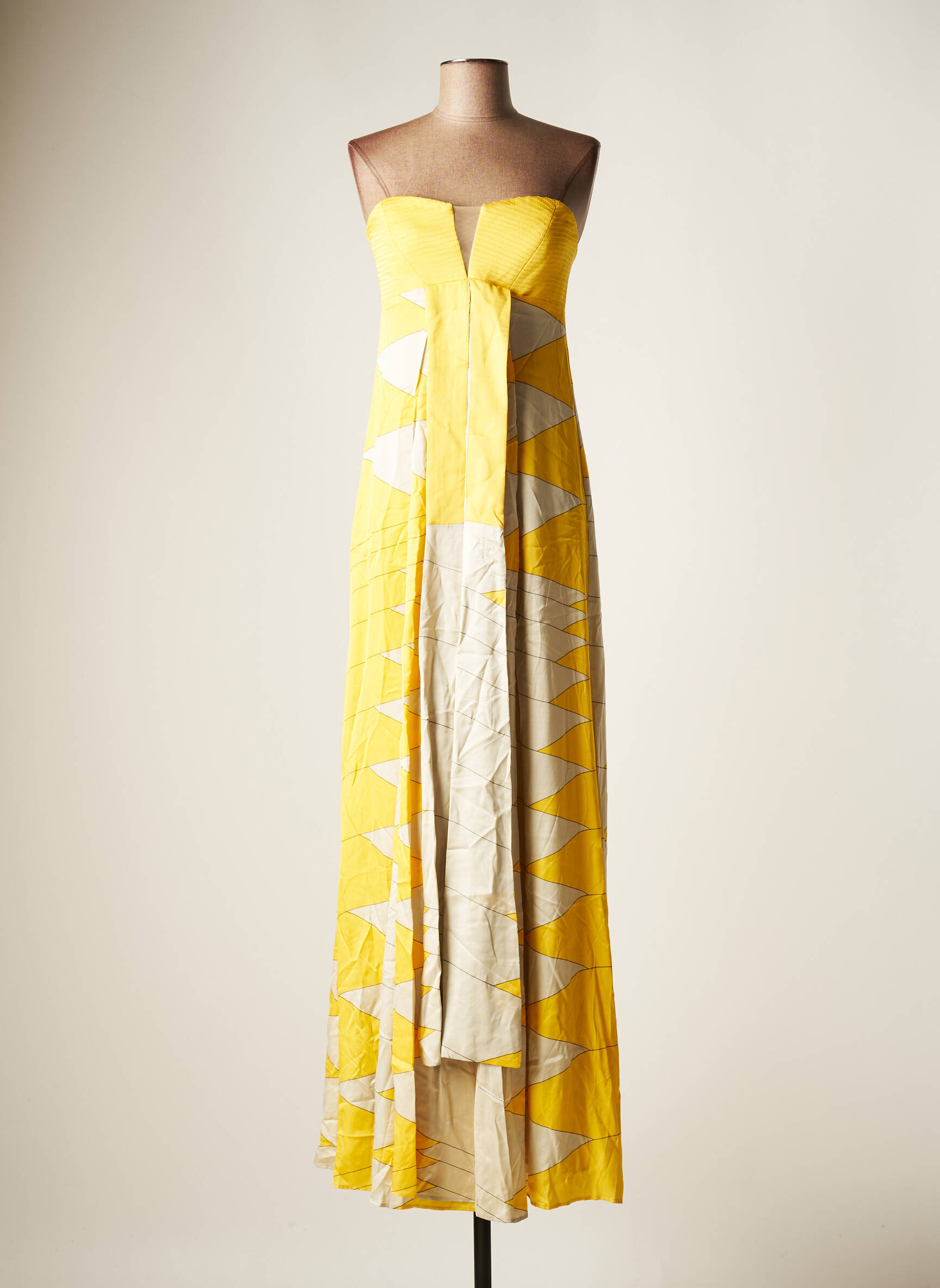 Mango Ensembles Robe Femme couleur jaune