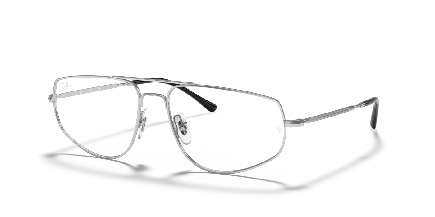 RB6455 OPTICS - Havana cu dungi strălucitoare