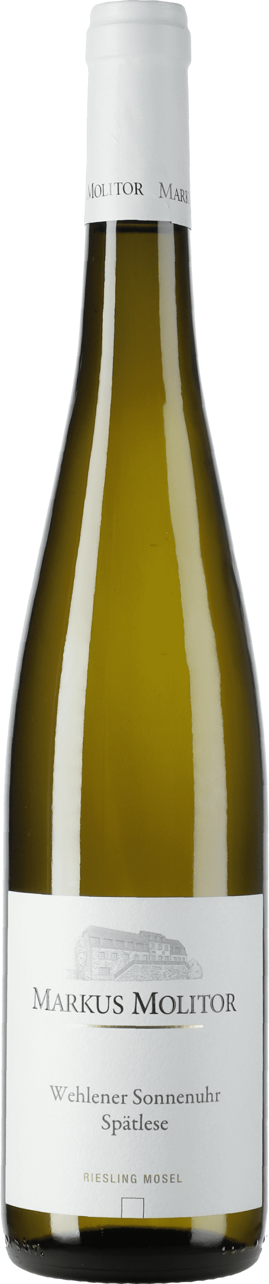 Markus Molitor: Riesling Wehlener Sonnenuhr Spätlese Weiße Kapsel 2020