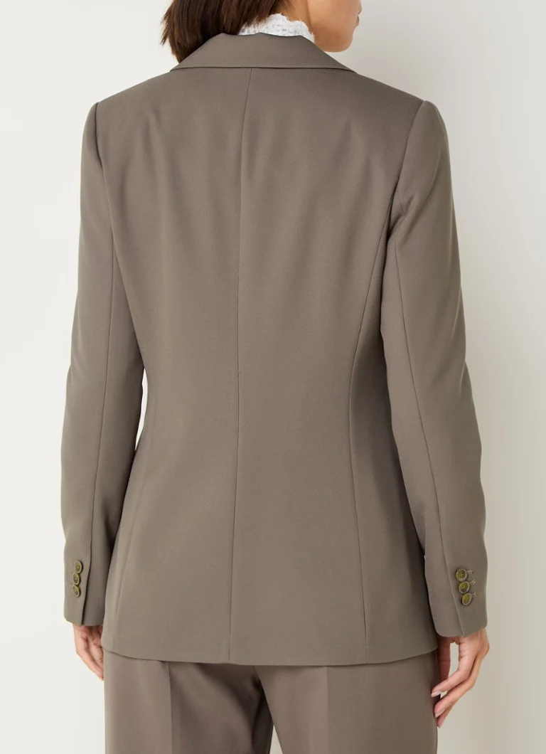Blazer Taifun con tasche a filetto e spalline