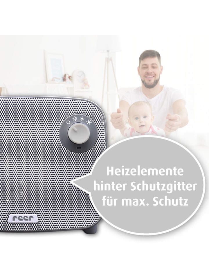 Reer 4in1 FeelWell Air Heizlüfter in Grau ab 0 Monate günstig kaufen onesize
