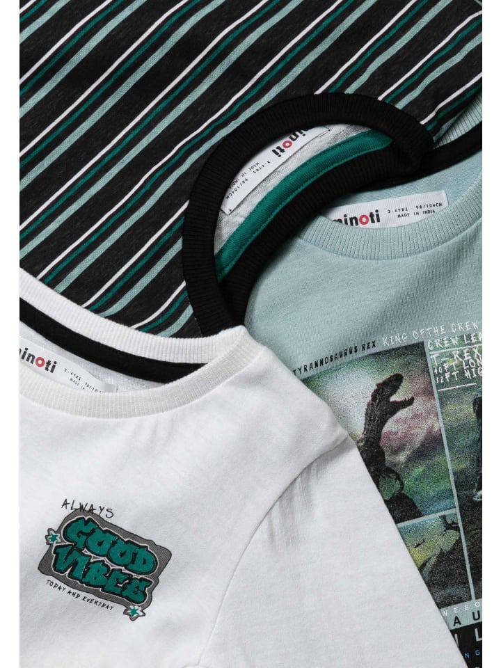 Minoti 3er. Set: Longsleeves 11MTTEE 3 in Mintgrün günstig kaufen