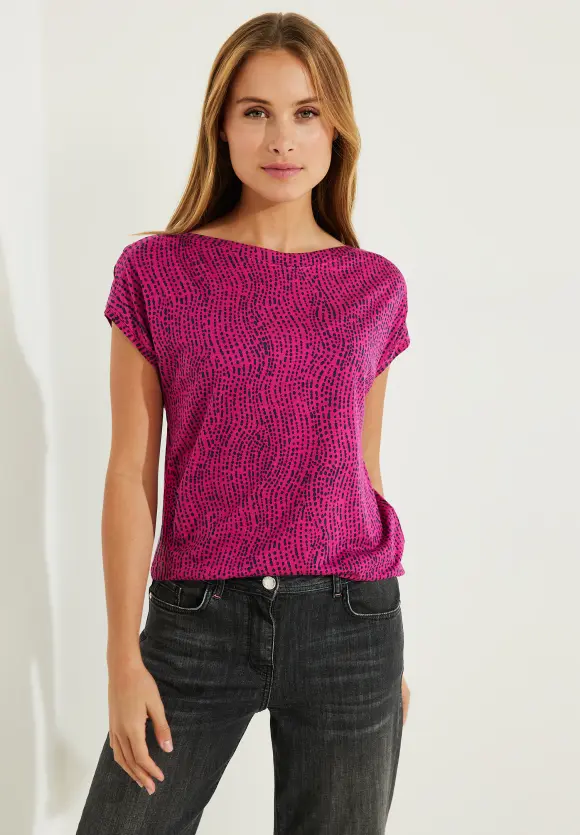 CECIL T-Shirt mit Punkteprint
