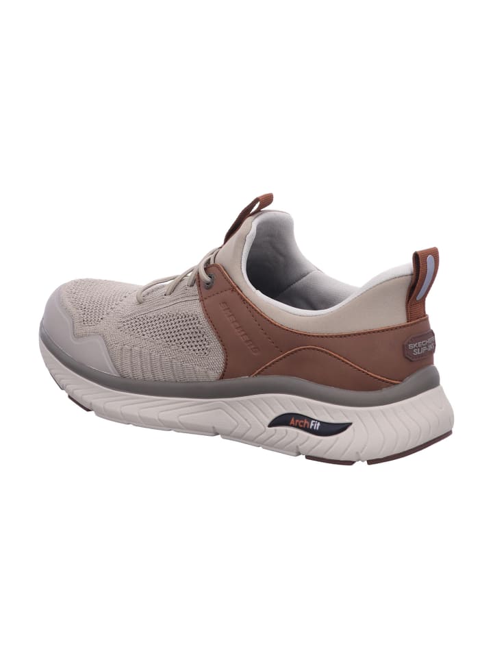Skechers Herren Halbschuhe ARCH FIT CROSSER - EMERIC in Beige günstig kaufen