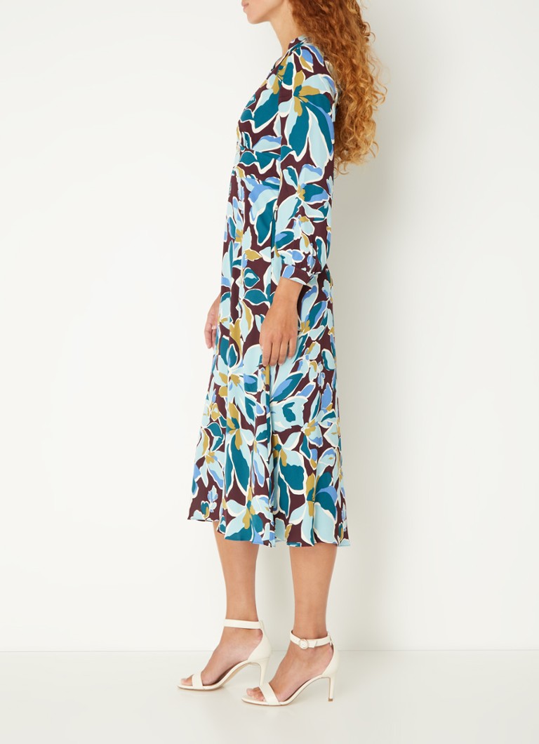 Abito midi con stampa floreale Hobbs Lea