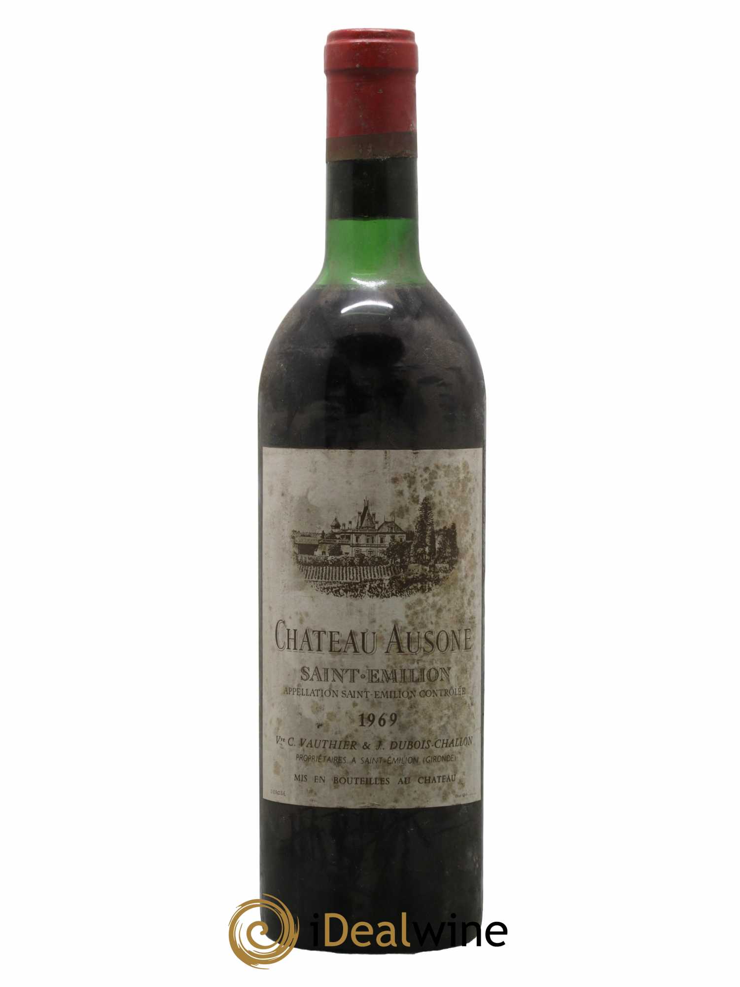 Château Ausone 1er Grand Cru Classé A  1969 - Lot de 1 Bouteille