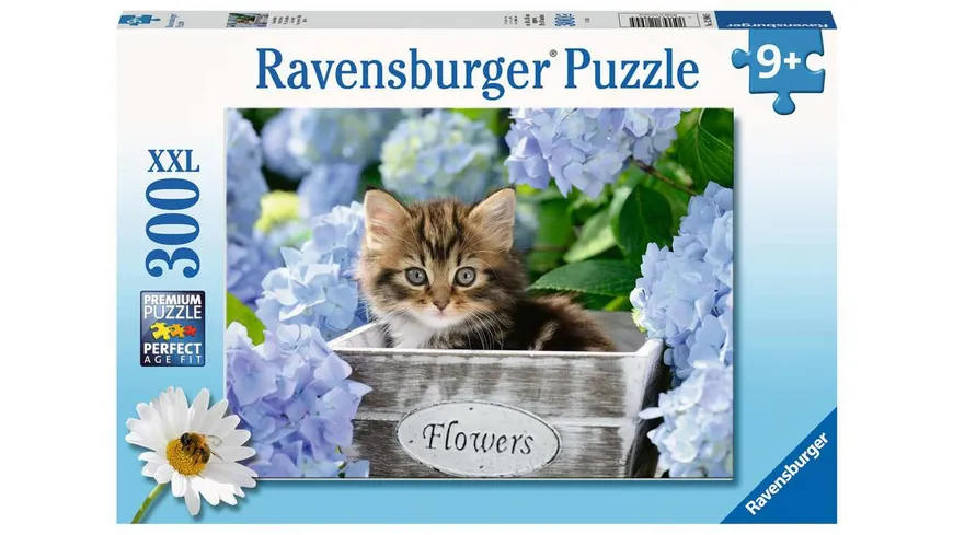 Ravensburger Puzzle - Kleine Katze, 300 XXL Teile