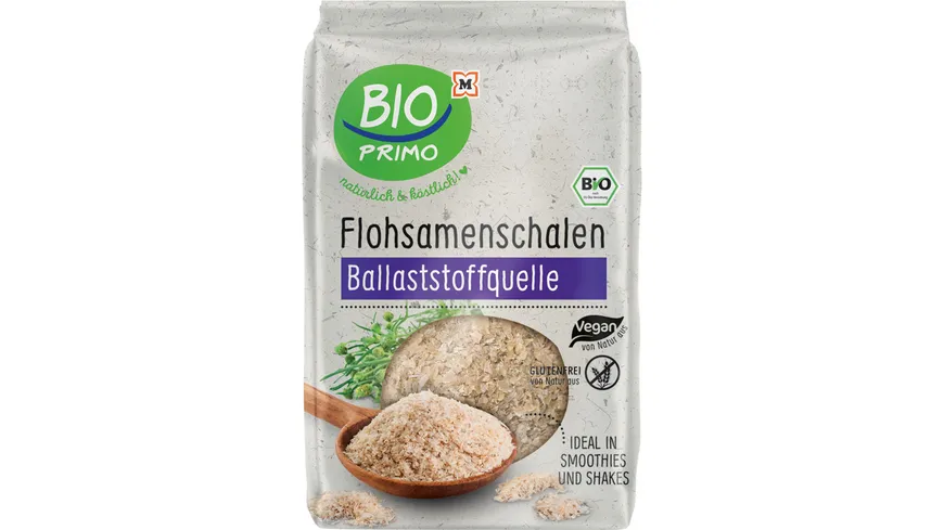 BIO PRIMO Bio Flohsamenschalen 200 g