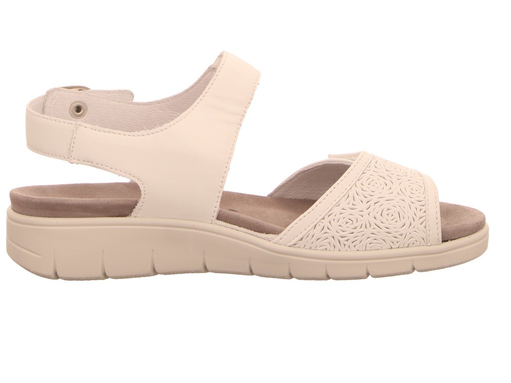 SEMLER Klassische Sandalen weiss