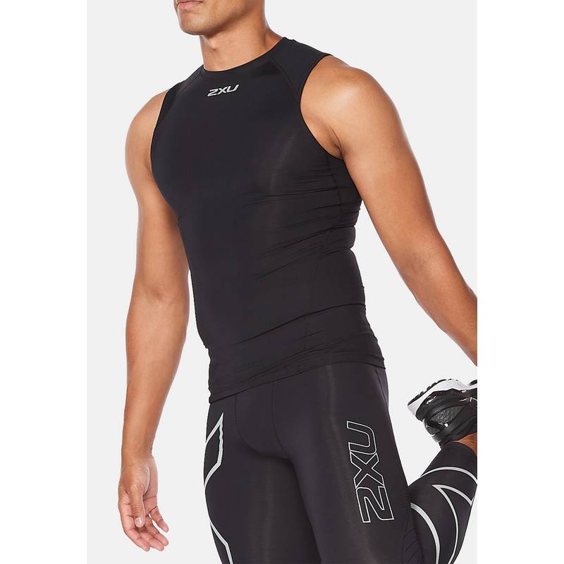 2XU Core Compression Sleeveless Funktionsshirt Herren