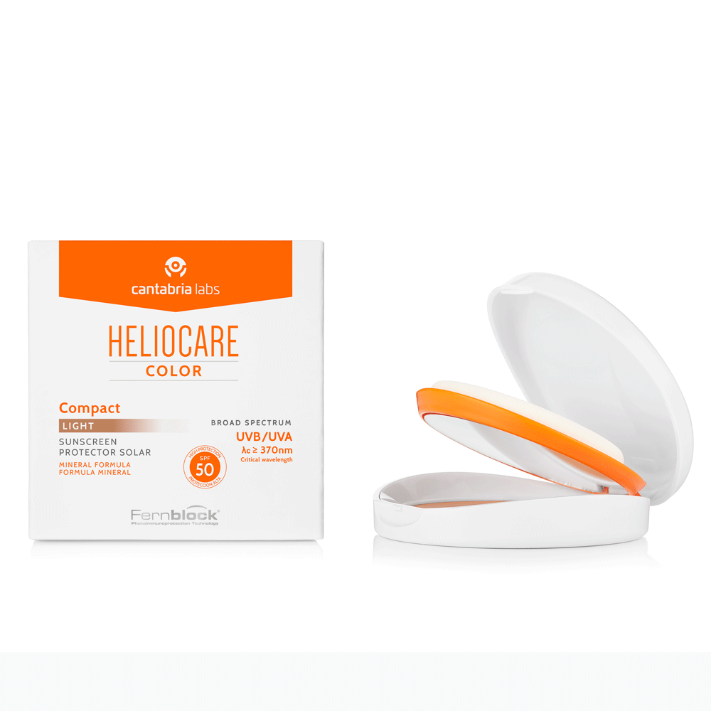 Compact ölfrei SPF 50 hell Make-up