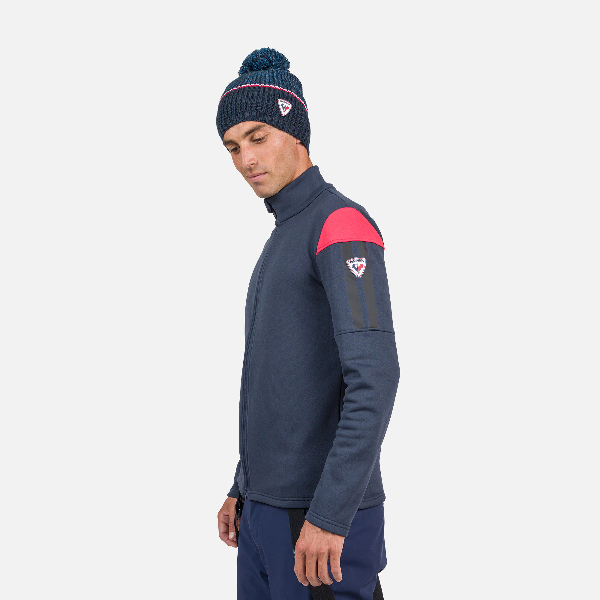 Couche intermédiare à zip intégral Aerial homme