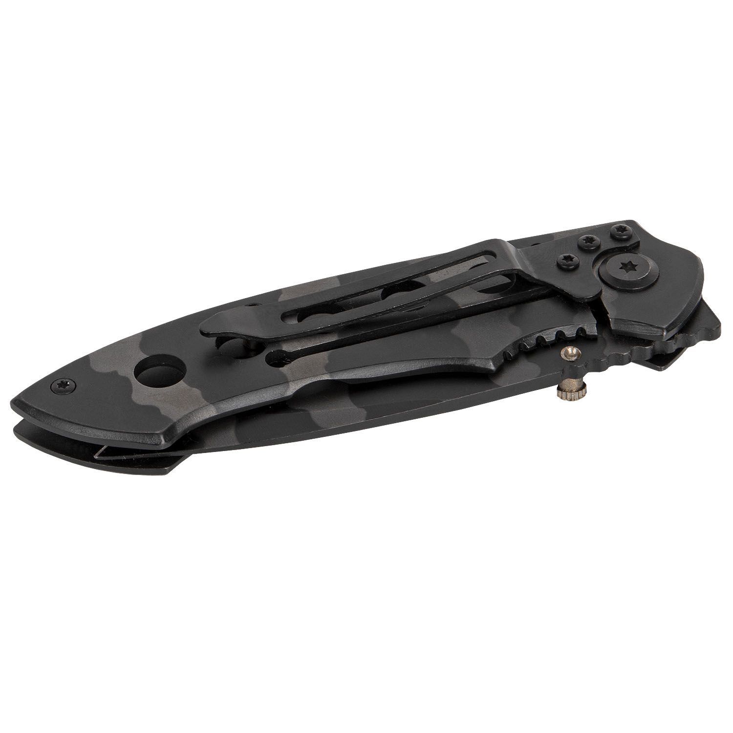Einhandmesser mit Clip Camo