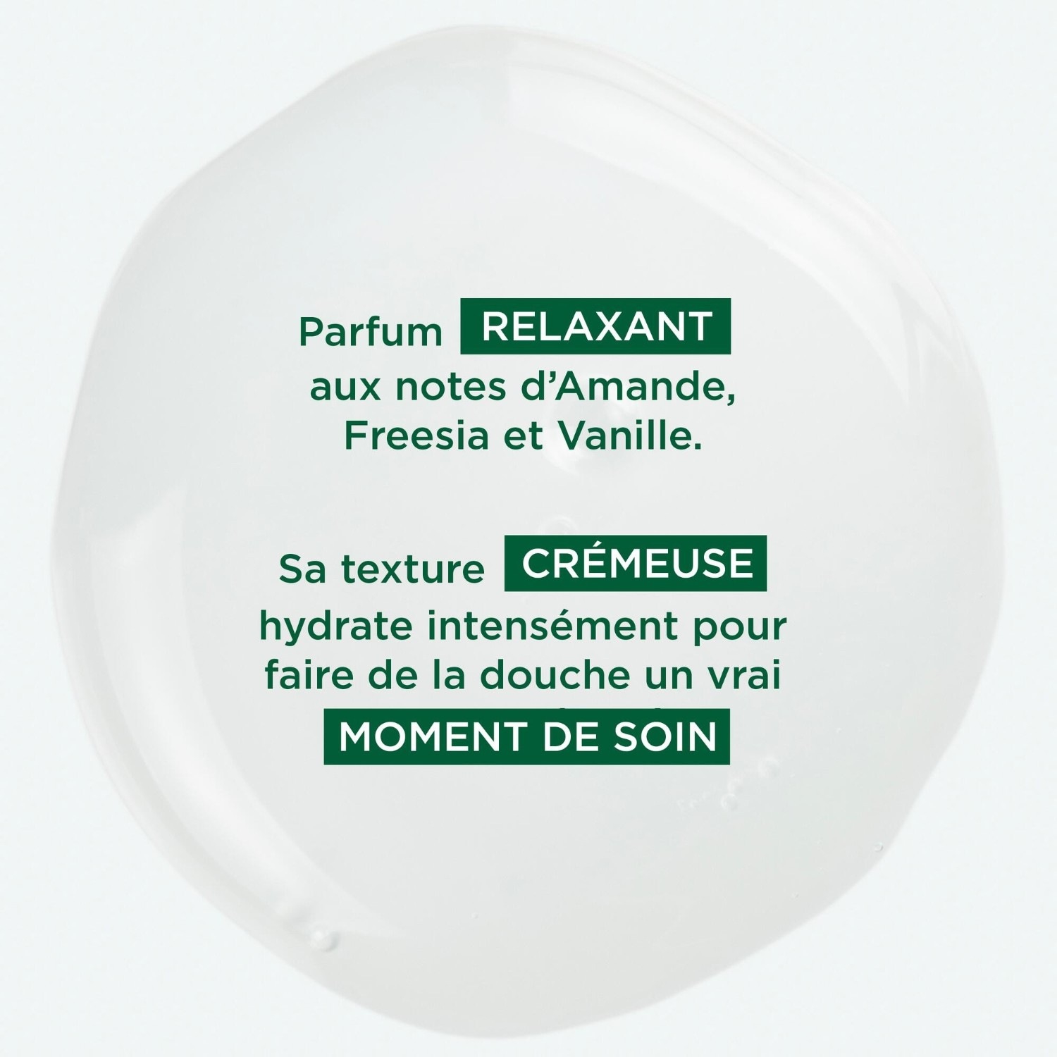 Klorane Organic Cupuaçu dušo kremas su migdolų pienu