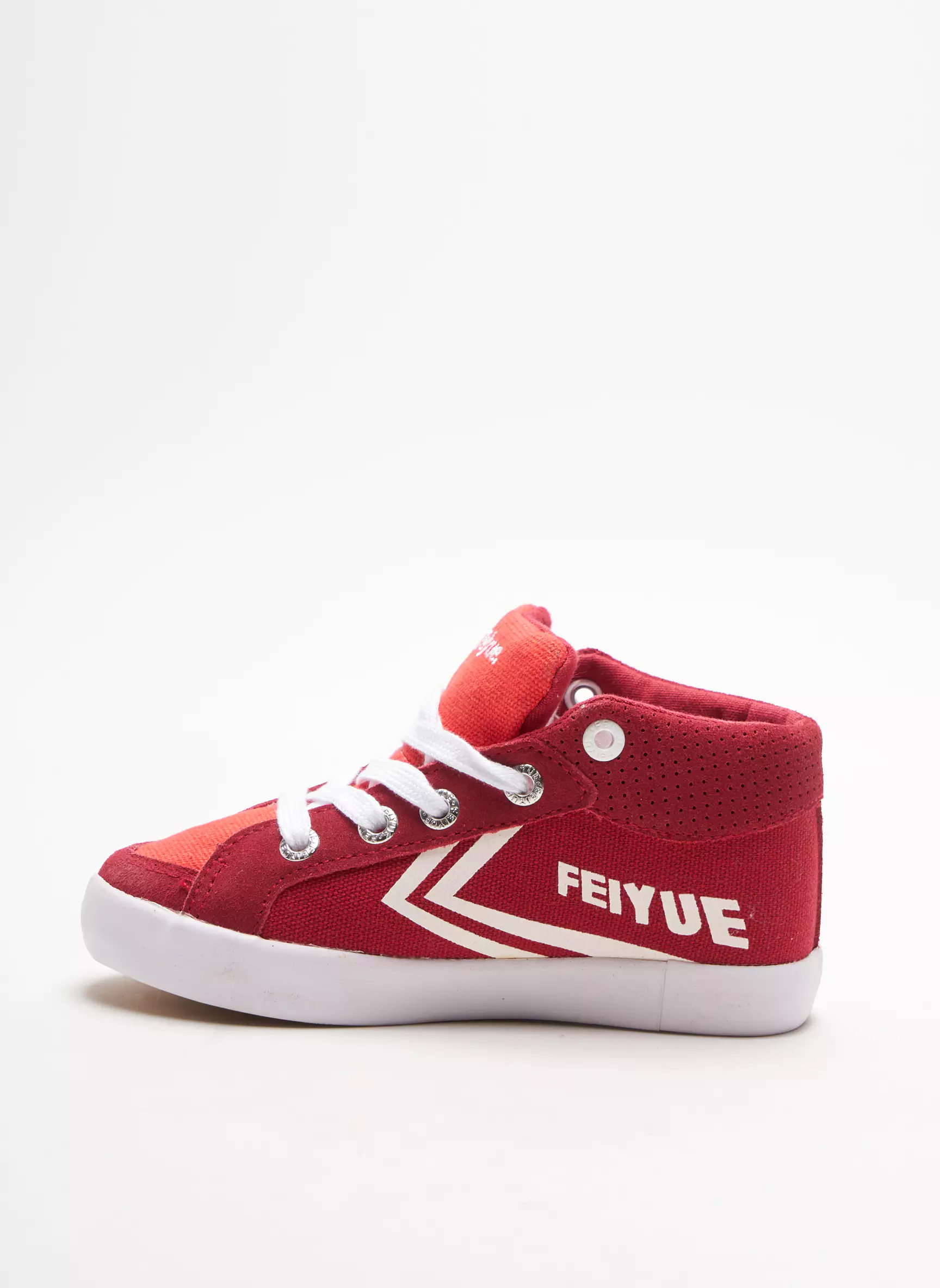 Feiyue Baskets Enfant couleur rouge