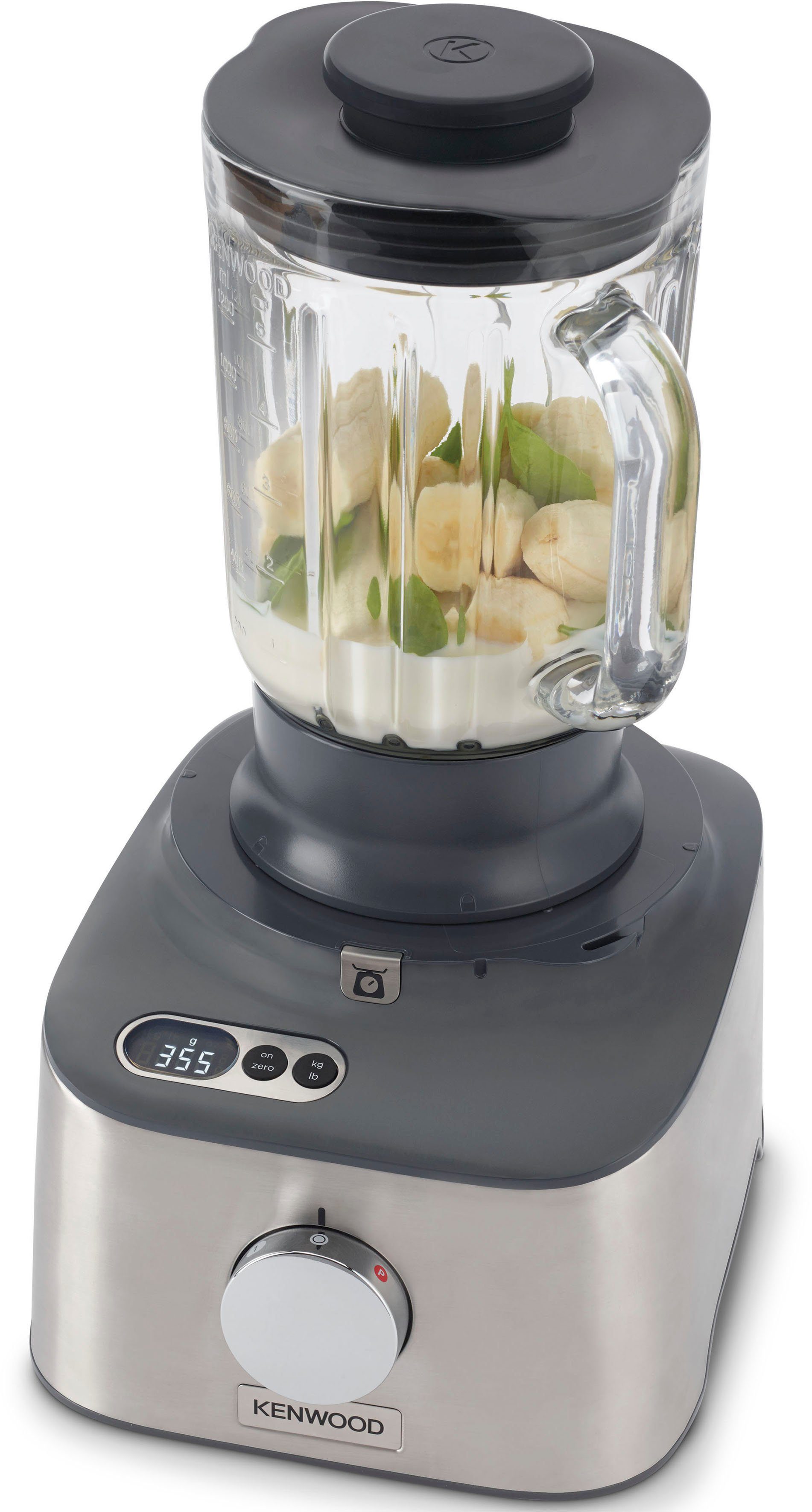 KENWOOD Kompakt-Küchenmaschine Multipro Compact+ FDM313SS, 800 W, mit integrierter Waage
