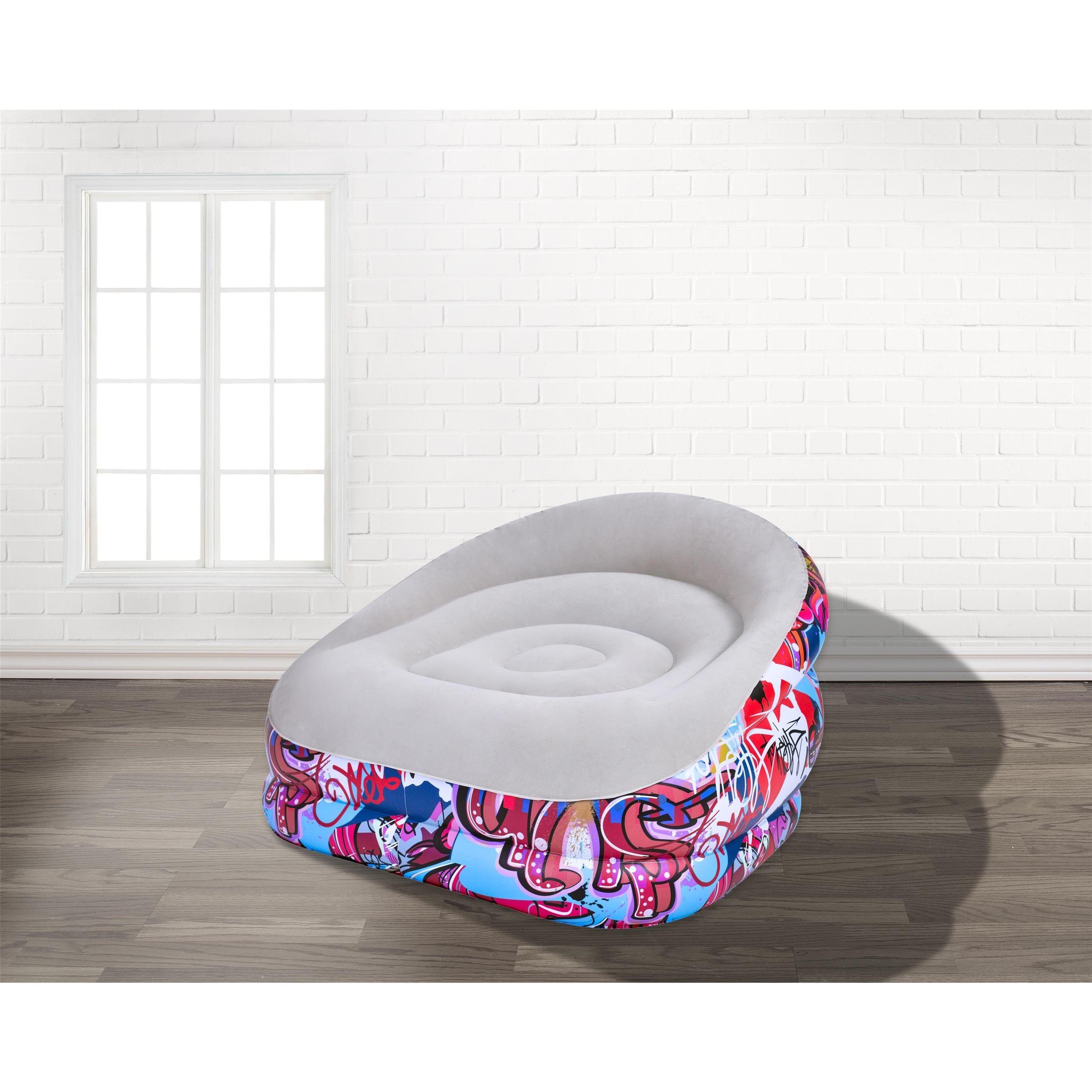 Avenli Luftsessel Sessel aufblasbar, (aufblasbarer Sessel), 105x98x65cm