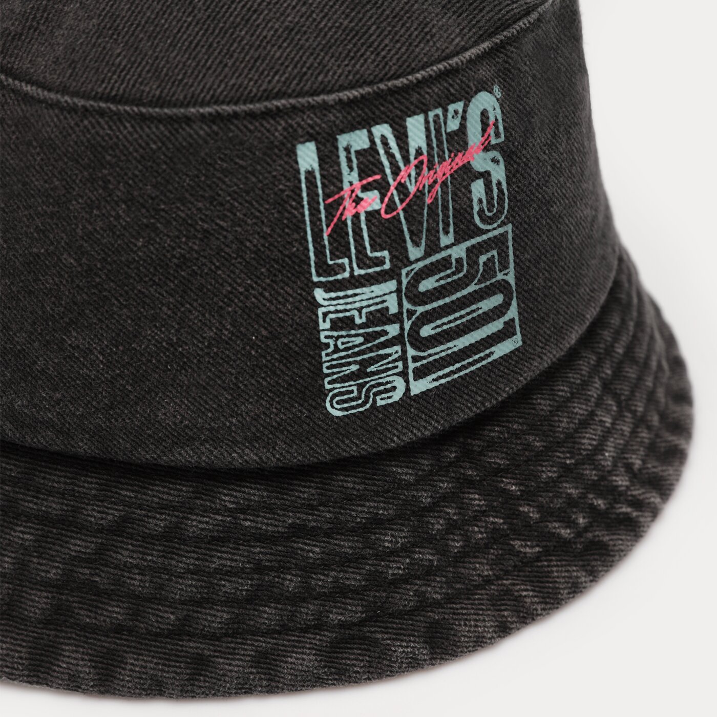 LEVI'S MÜTZE 501 GRAPHIC BUCKET HAT Schwarz