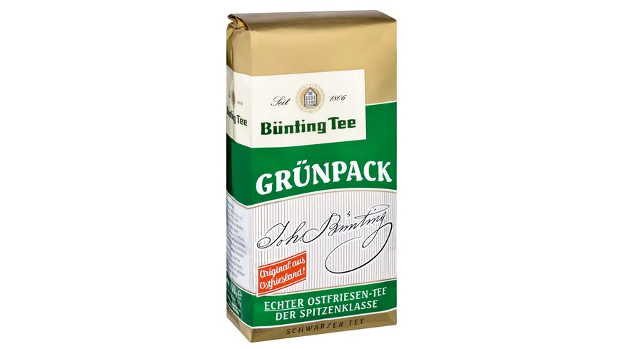 Bünting Tee Grünpack 250 g