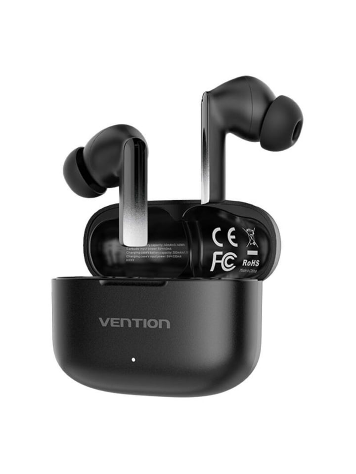 Vention Kabellose Kopfhörer mit Bluetooth Technologie 5.3 In-Ear 300mAh in Schwarz günstig kaufen onesize