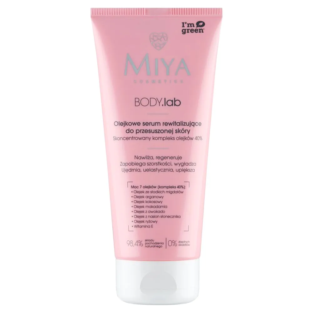 Miya Body.Lab revitalizirajući uljni serum za suhu kožu