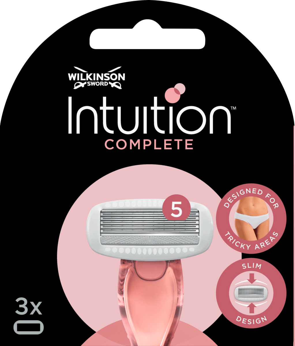 Rasierklingen, Intuition Complete, 3 St