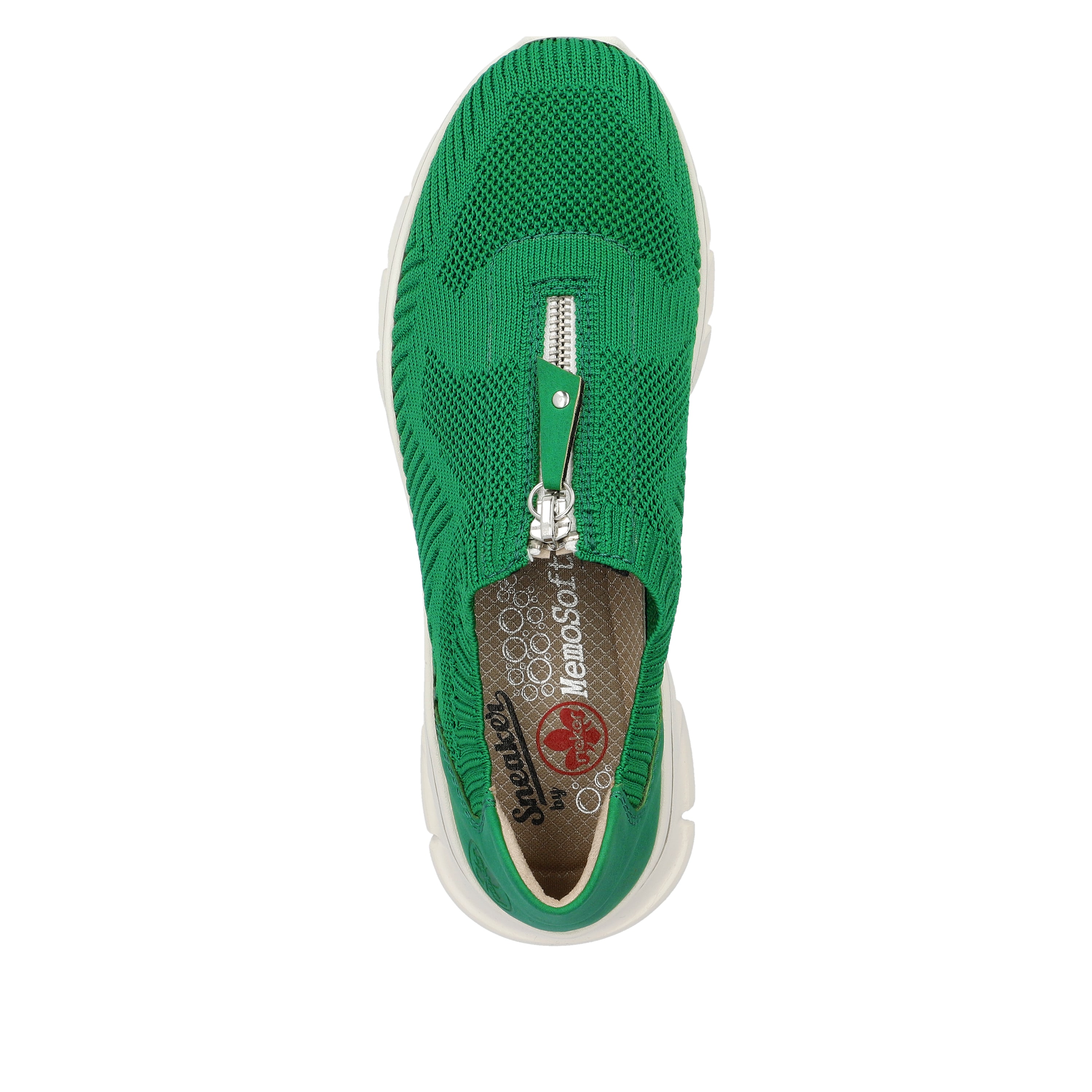 Rieker Damen Slipper grasgrün