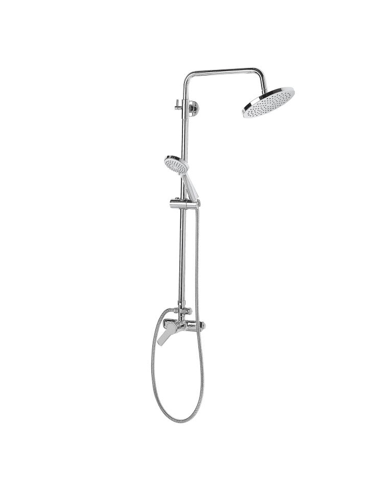 Beliani Wannenarmaturen TINKISSO in Silber - (W) 18 x (H) 83 x (L) 36 cm günstig kaufen onesize
