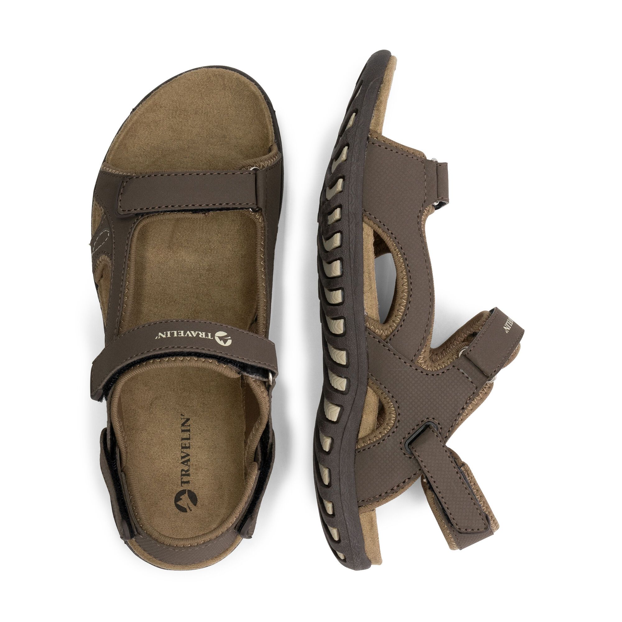 Travelin' Stranda Brown Damen Sandalen
